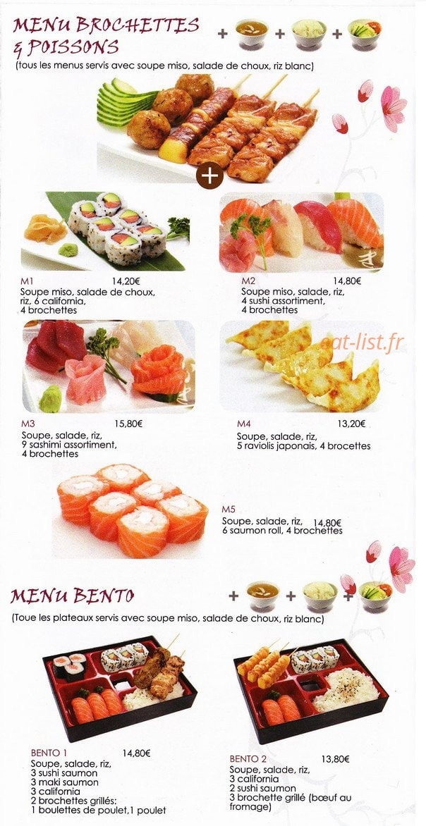 Ye Sushi — carte page 5
