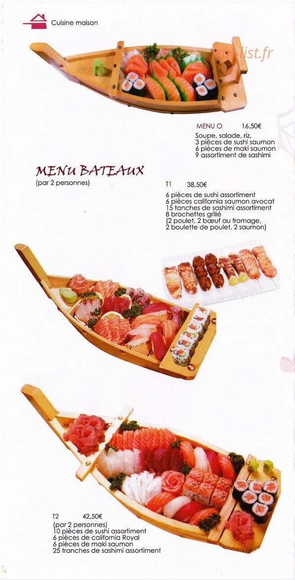 Ye Sushi — carte page 2