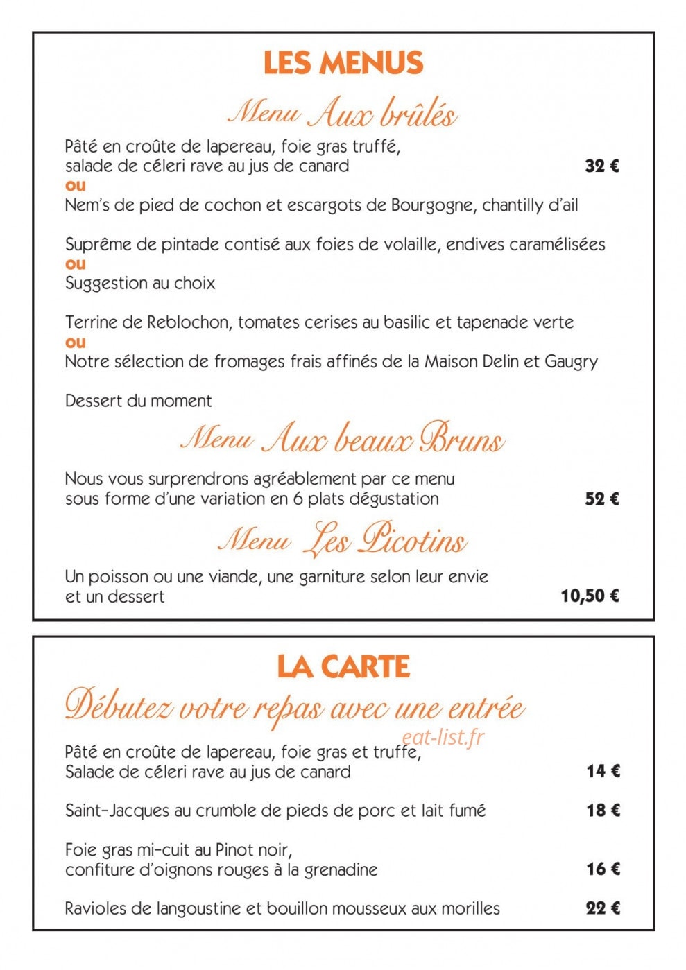 Les Temps Modernes — carte page 2