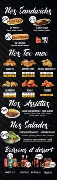 Étoile kebab — carte page 3
