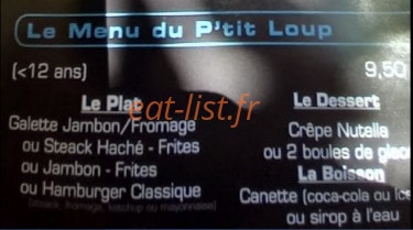 Le Cheval Blanc — carte page 4