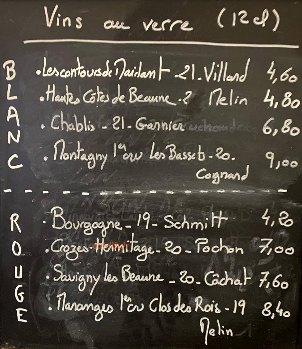 Le Coin Divin — carte page 1