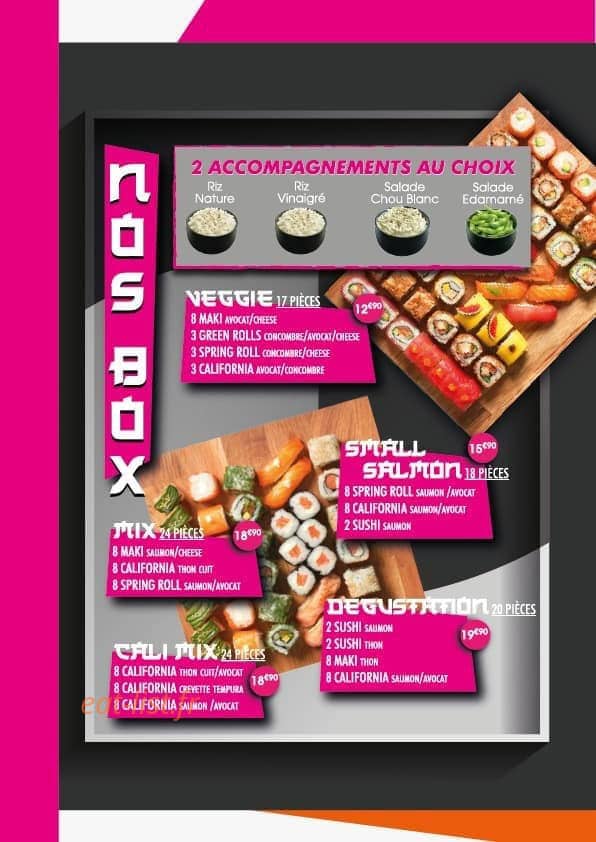 Pok & Sush'is — carte page 5