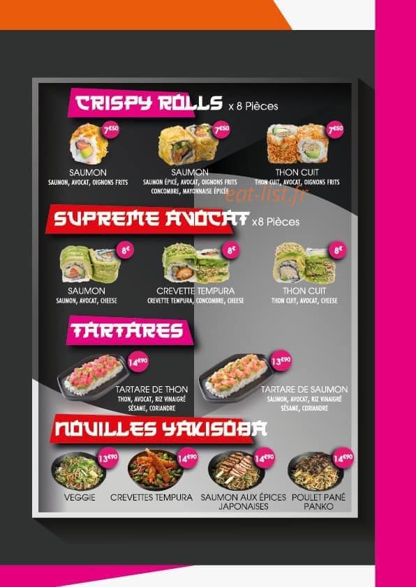 Pok & Sush'is — carte page 4