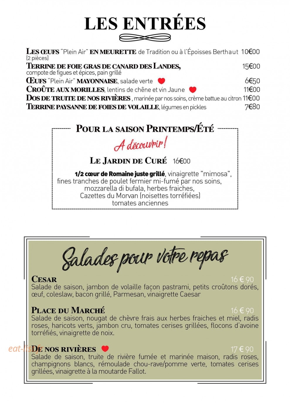 Colombo Restaurant - Traiteur — carte page 2