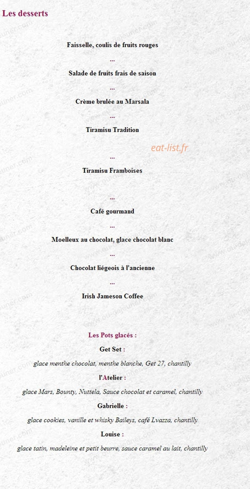 L'atelier — carte page 7