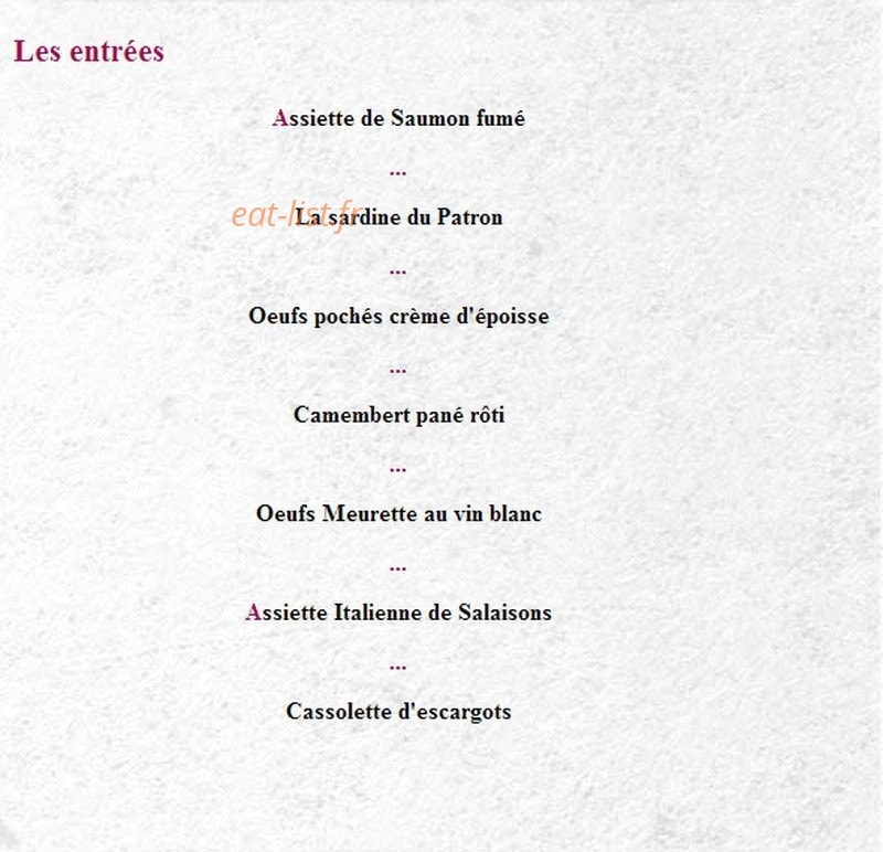 L'atelier — carte page 2