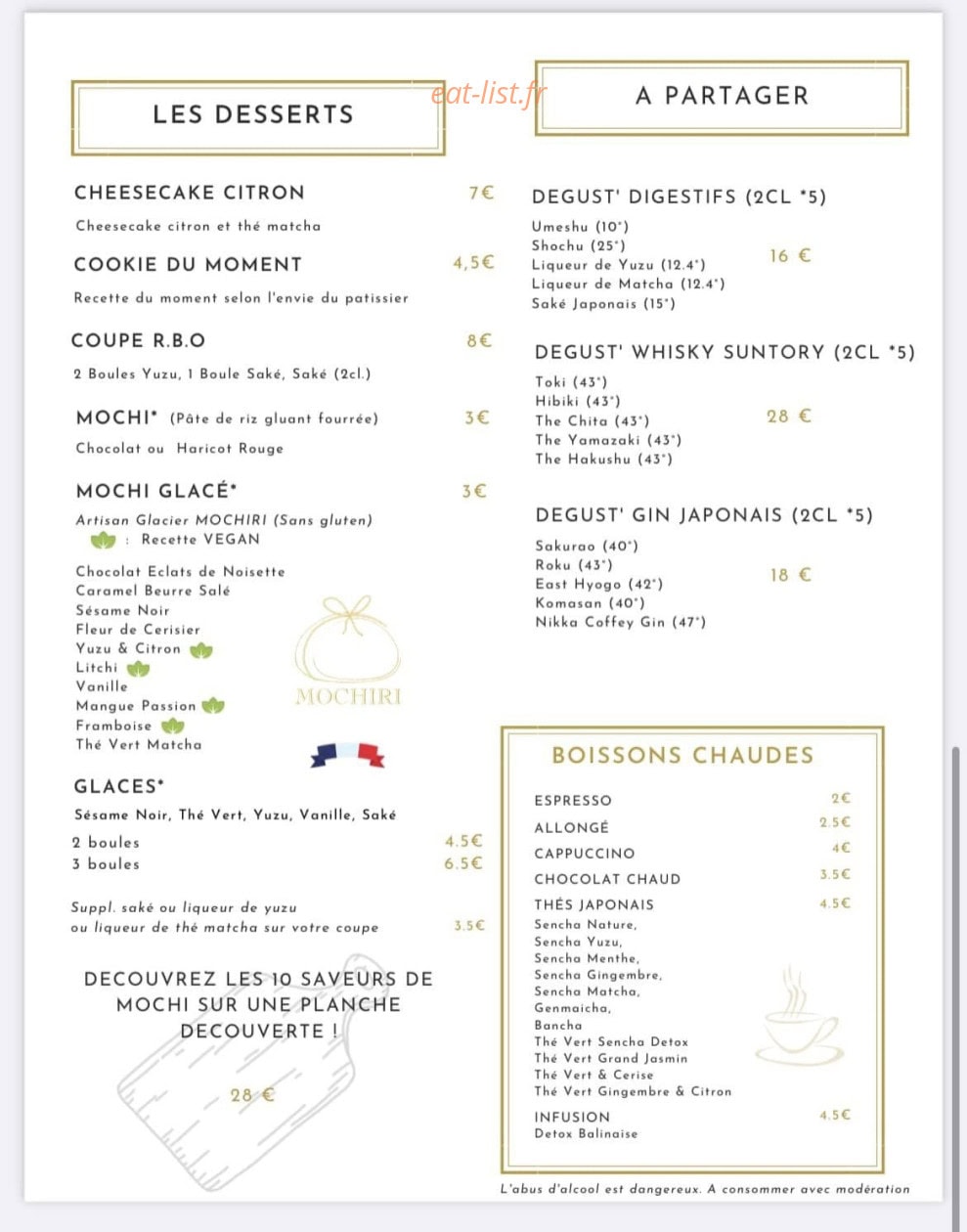 Ramen By Origine — carte page 3