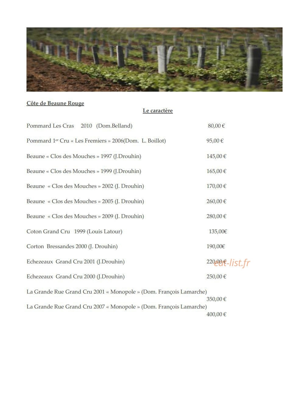 Restaurant Les Trois Ducs — carte page 21