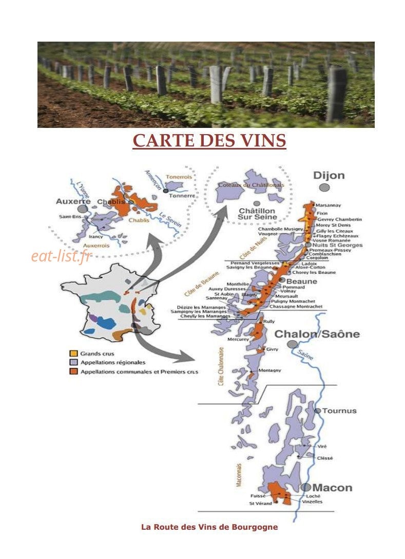 Restaurant Les Trois Ducs — carte page 10