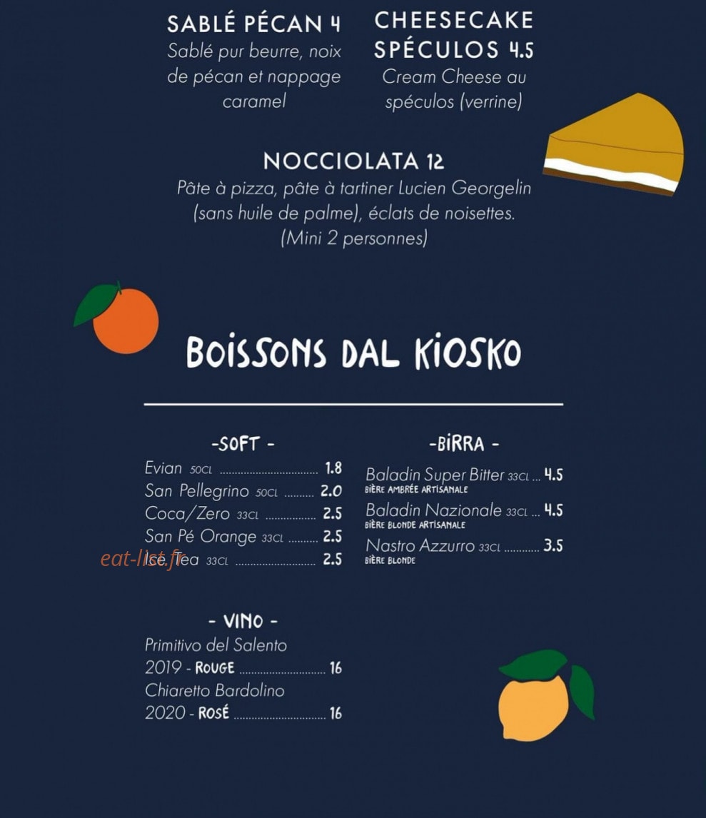 Il Kiosko — carte page 5