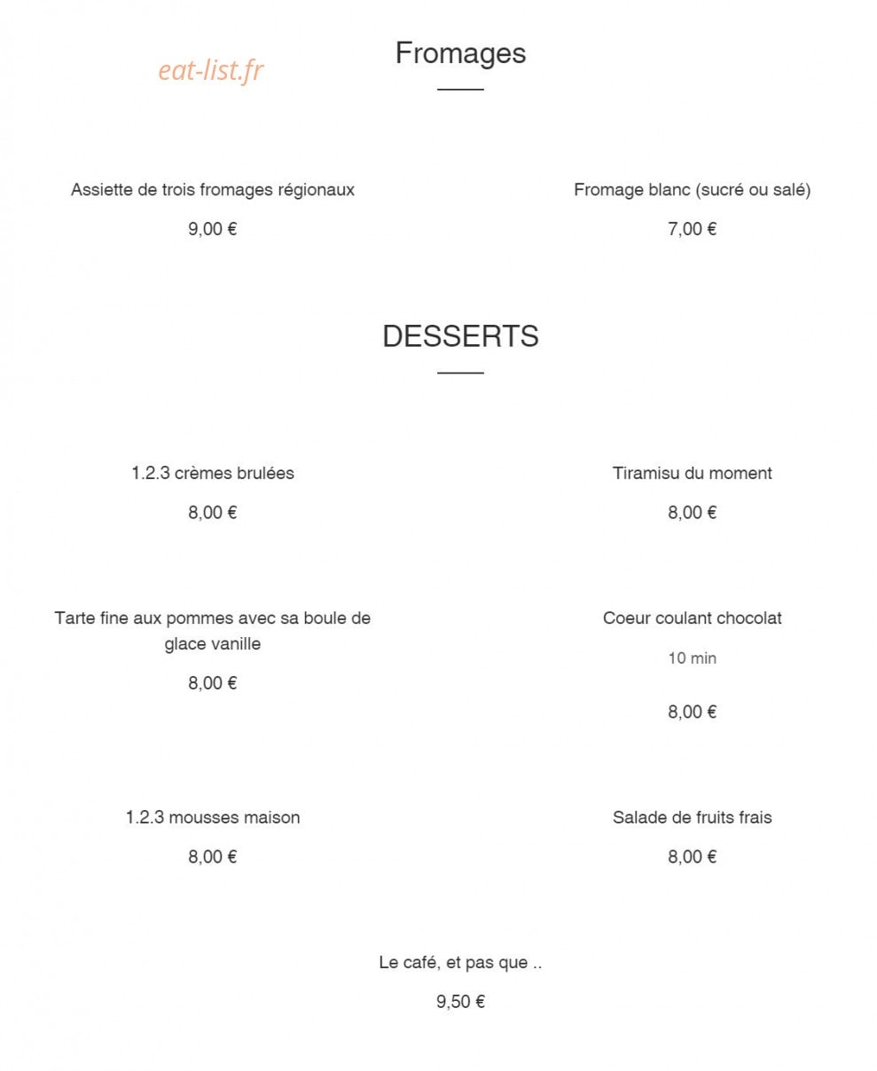 L'échappée belle à Fontaines Les Dijon - menu et photos