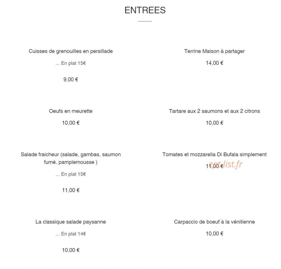 L'échappée belle — carte page 1