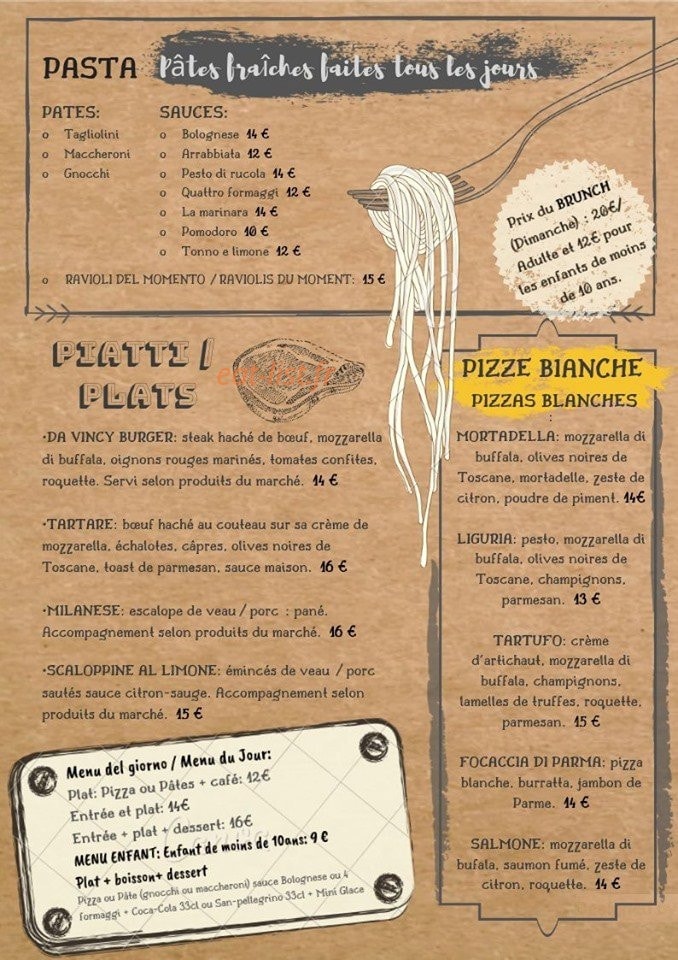 Da Vincy — carte page 1