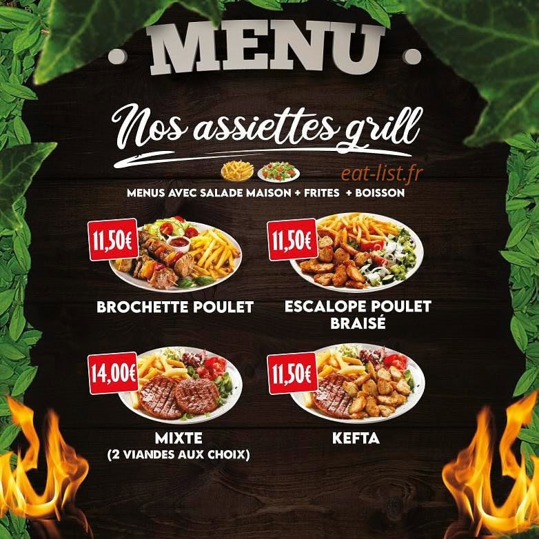 Grill House — carte page 6