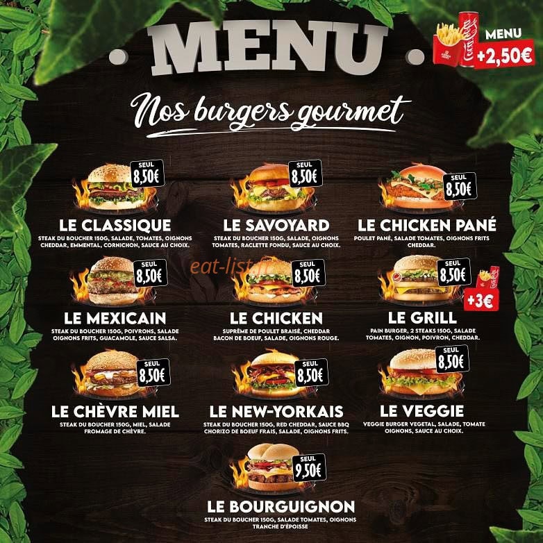 Grill House — carte page 4