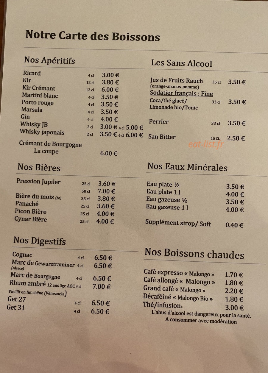 Le Sagittaire — carte page 5