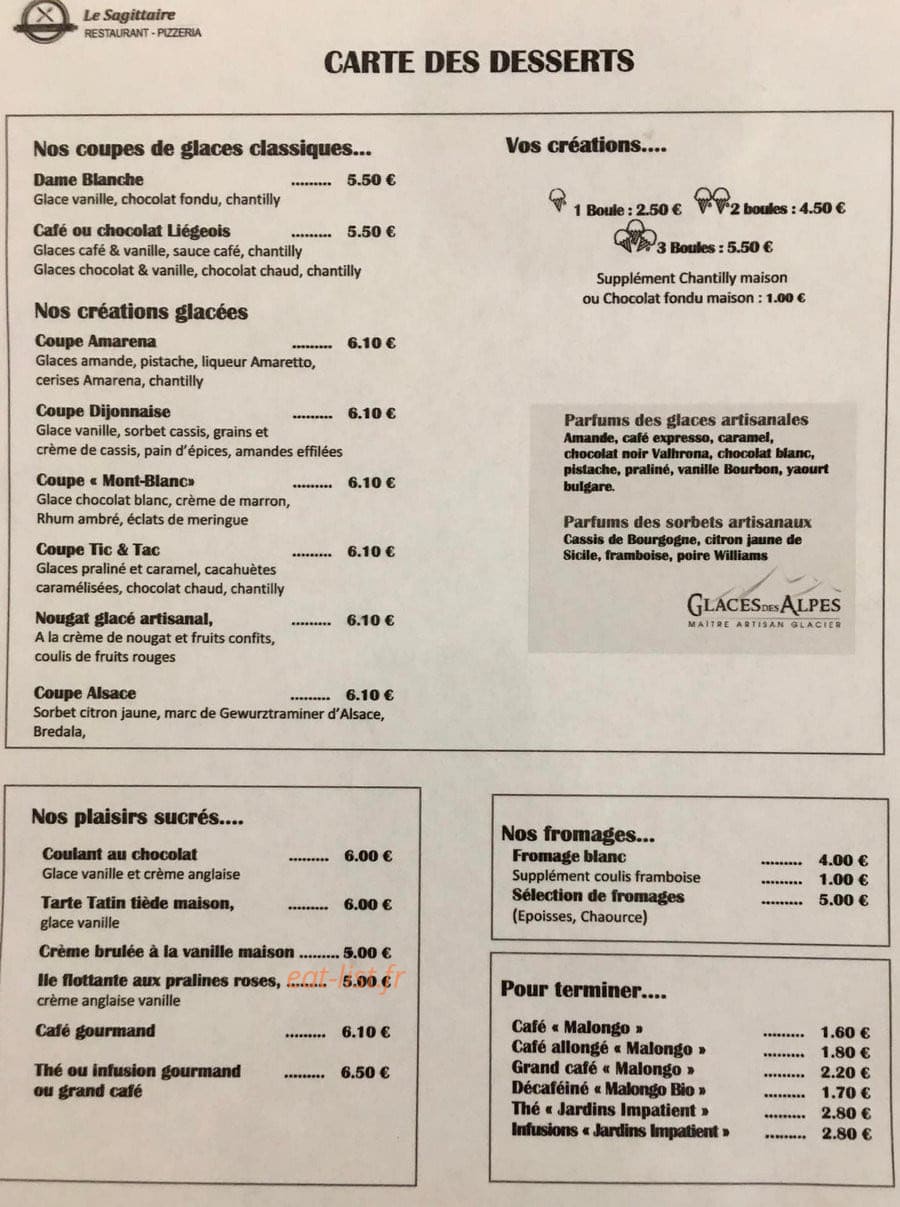 Le Sagittaire — carte page 3