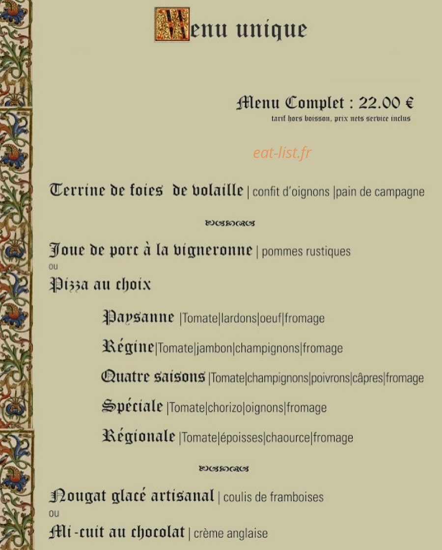 Le Sagittaire — carte page 2