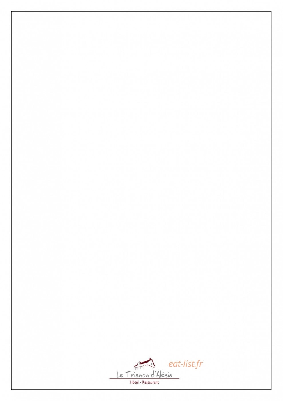 Le Trianon d'Alésia — carte page 7