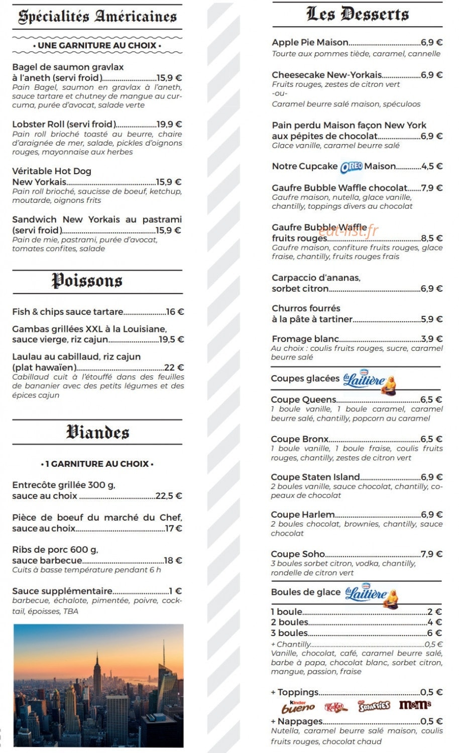 The Big Apple — carte page 3