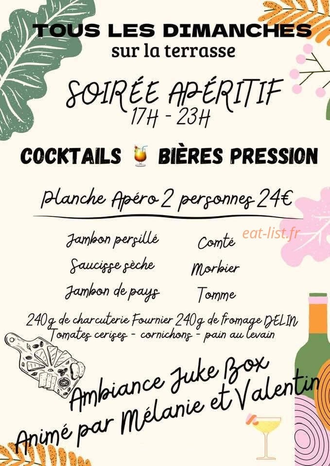 La Barge gourmande — carte page 3