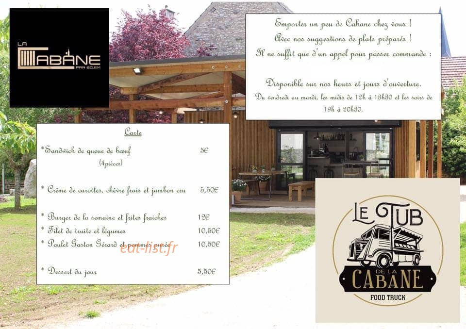 La Cabane — carte page 2