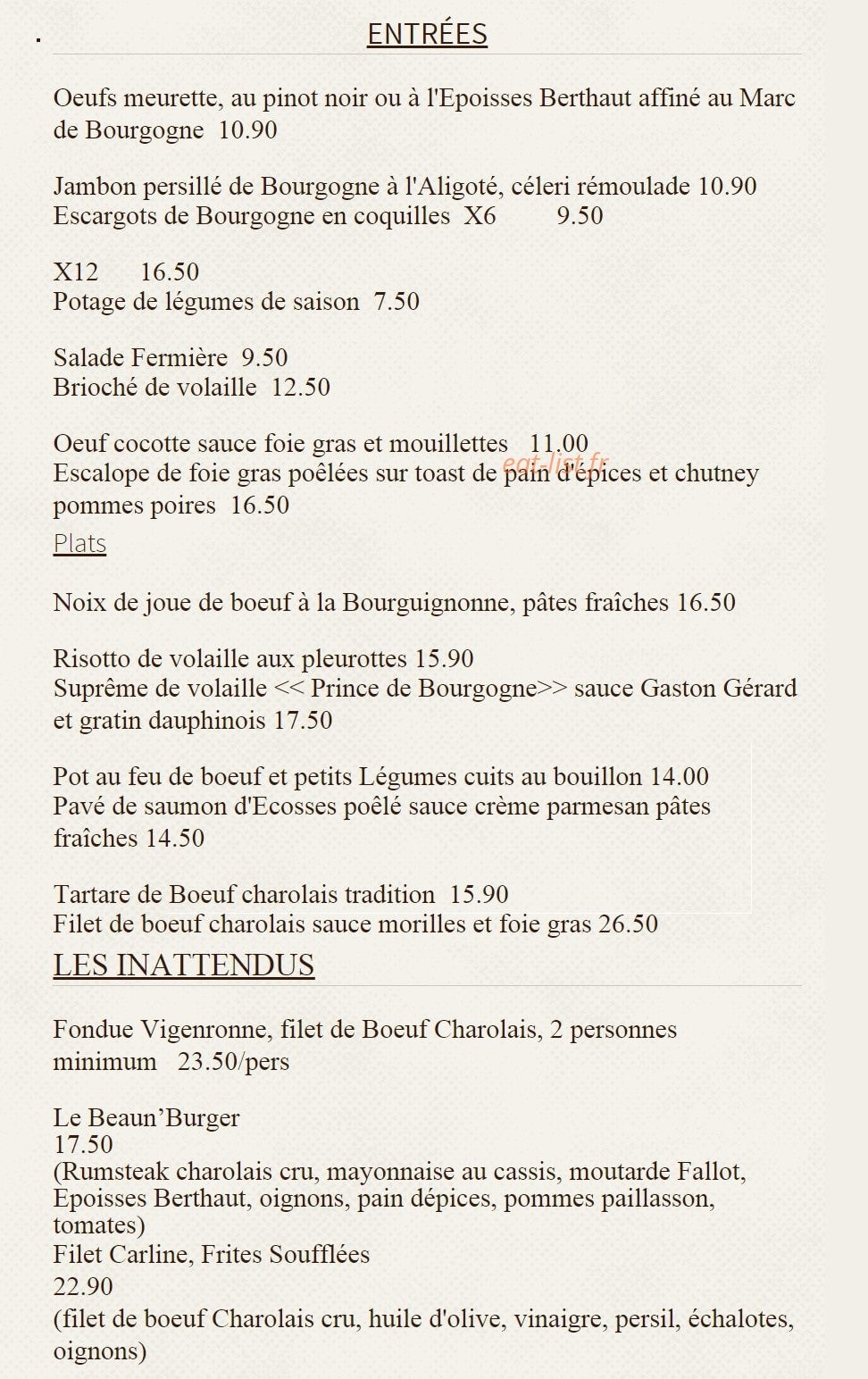 Carline — carte page 1