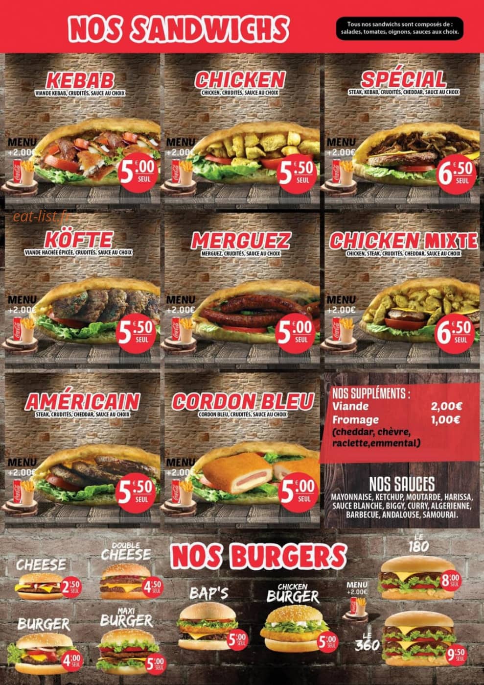 Istanbul Grill — carte page 2