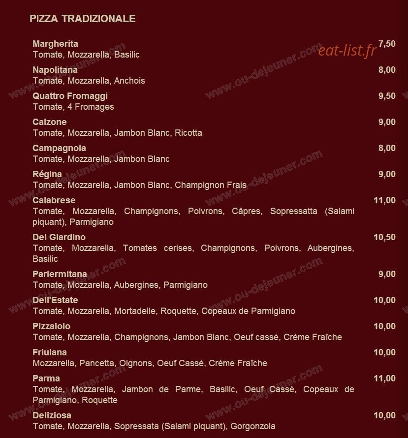L'Amarone — carte page 5