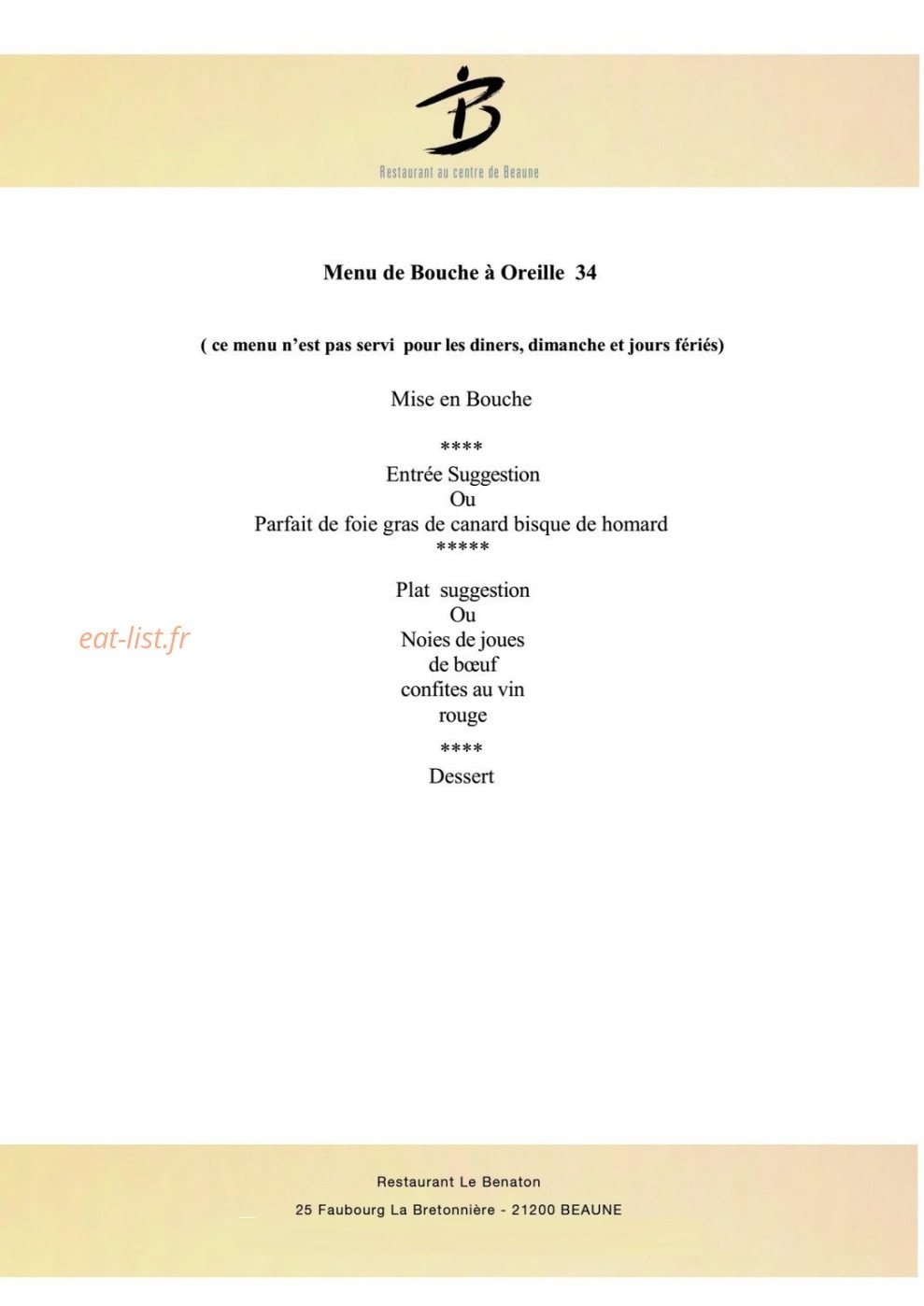 Le benaton — carte page 2