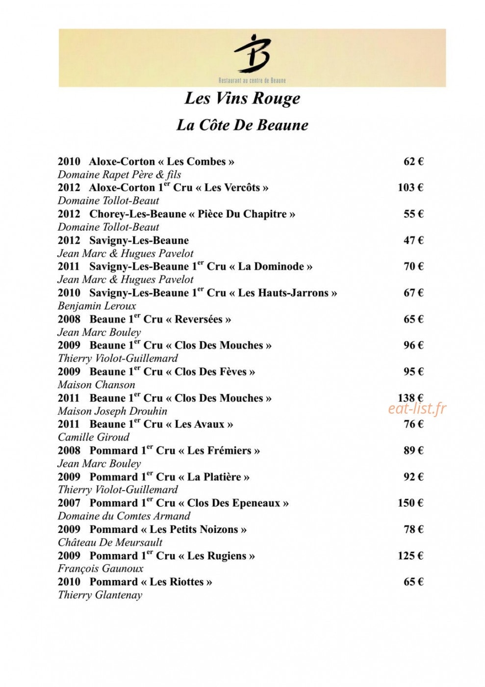Le benaton — carte page 5