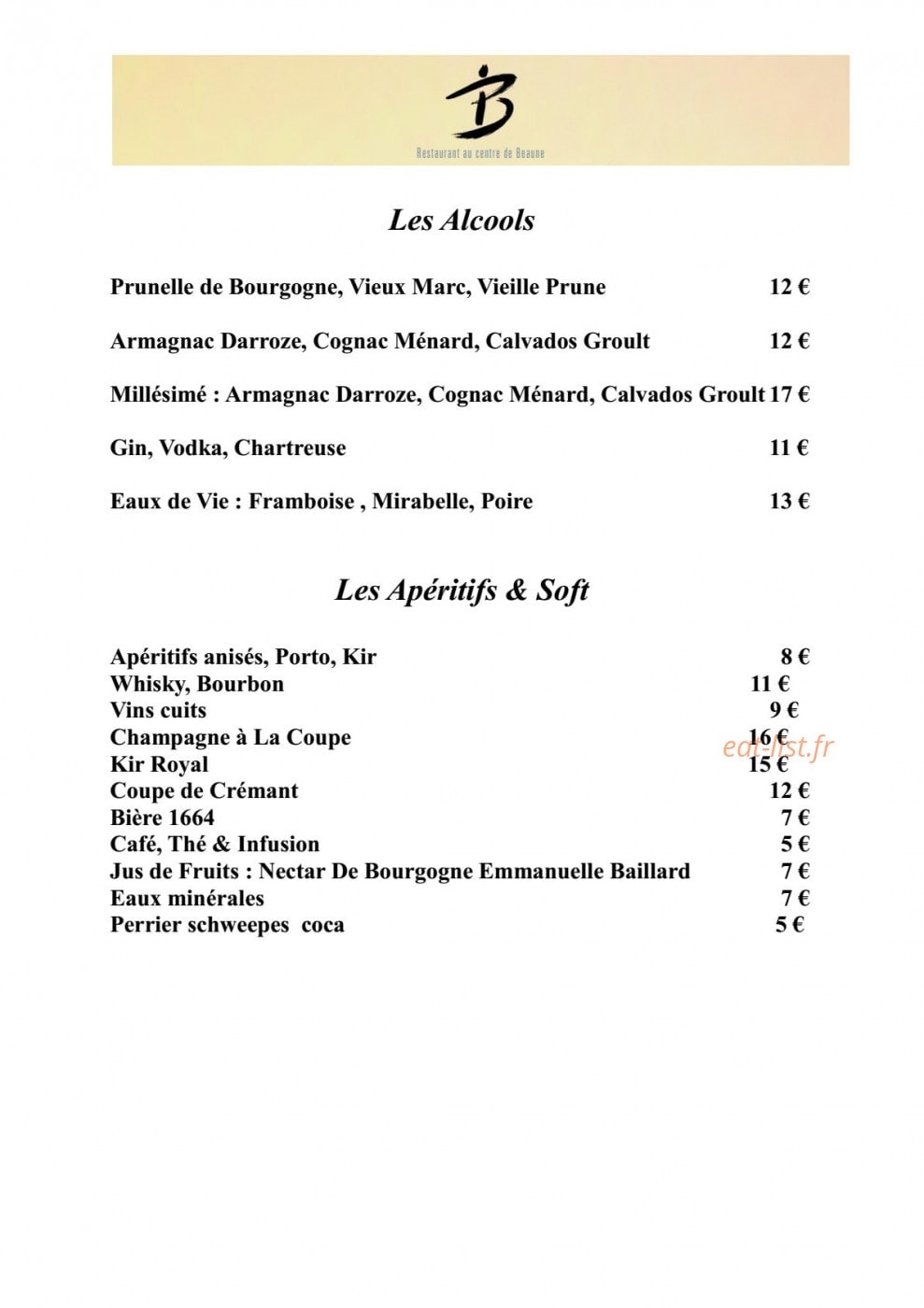 Le benaton — carte page 9