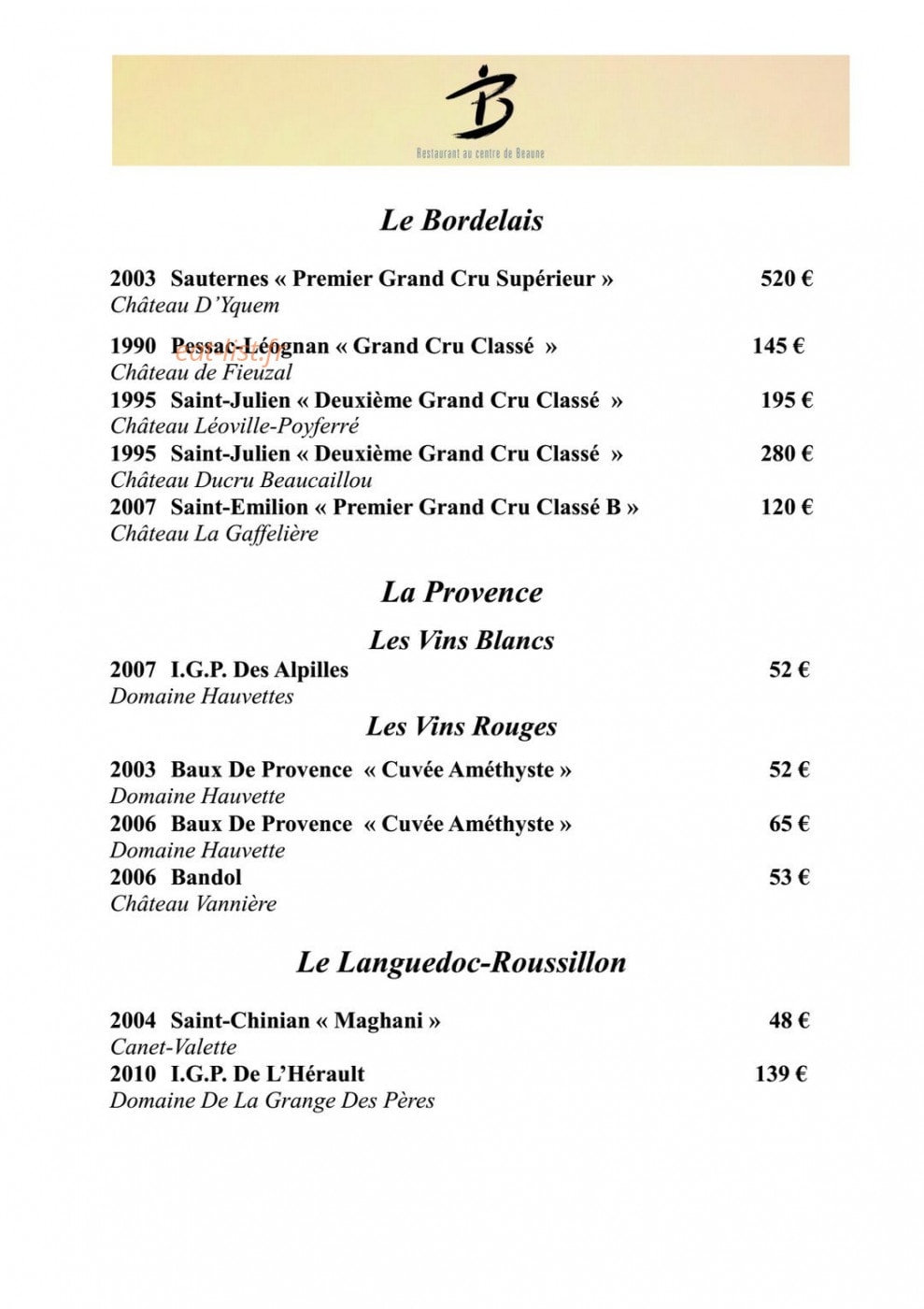 Le benaton — carte page 6