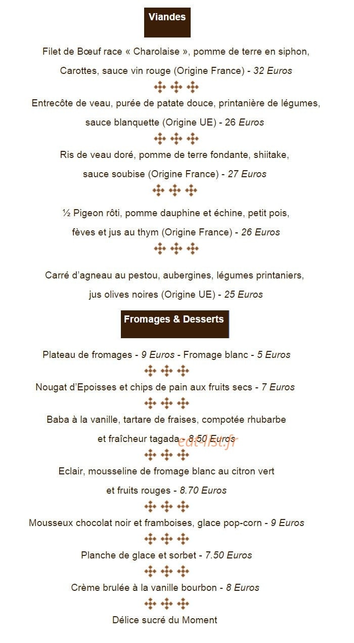 Le Cheval Noir — carte page 5