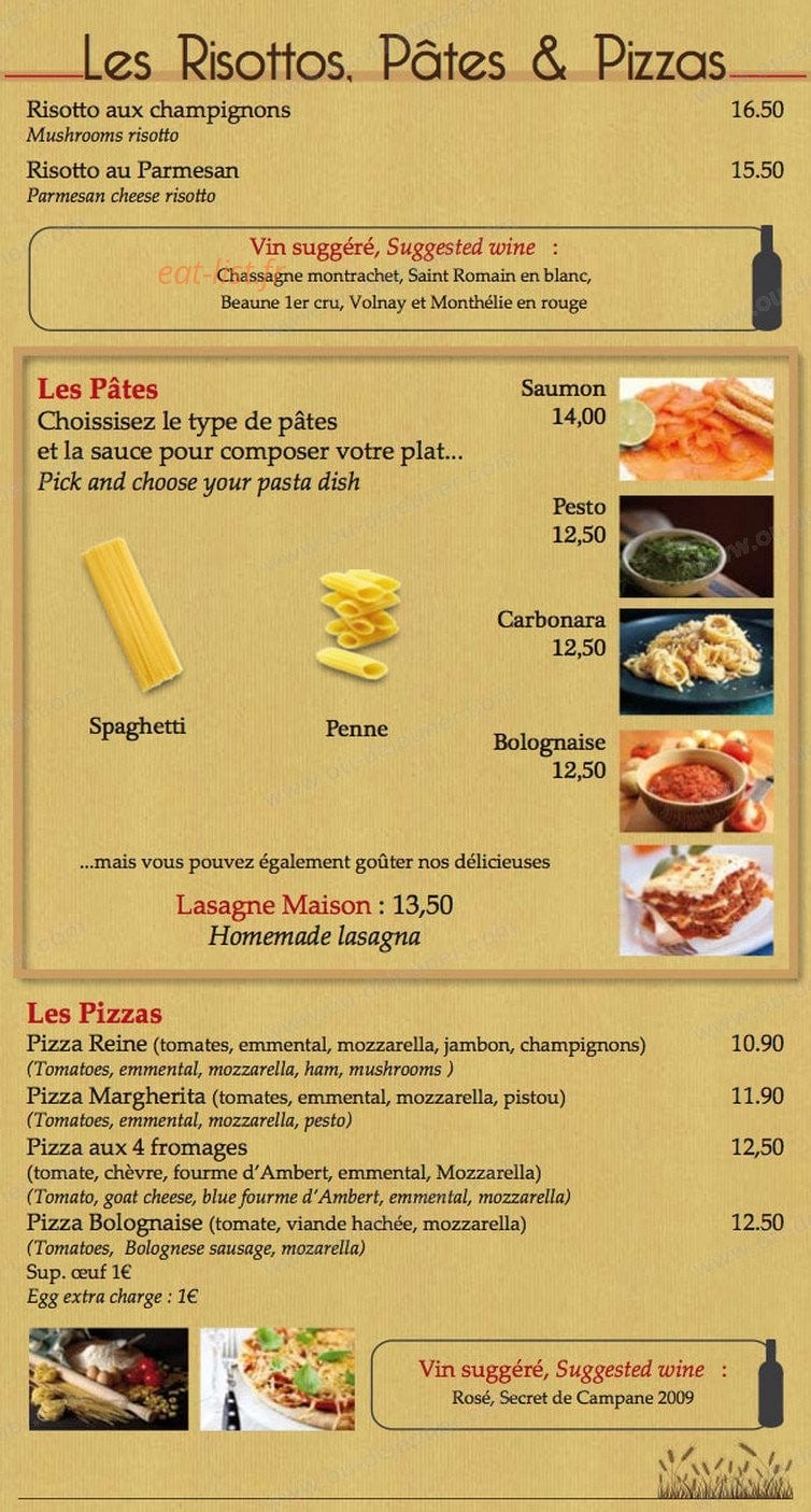 Le Clos Carnot — carte page 4