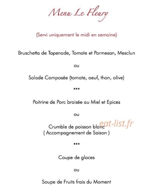 Le Fleury — carte page 6