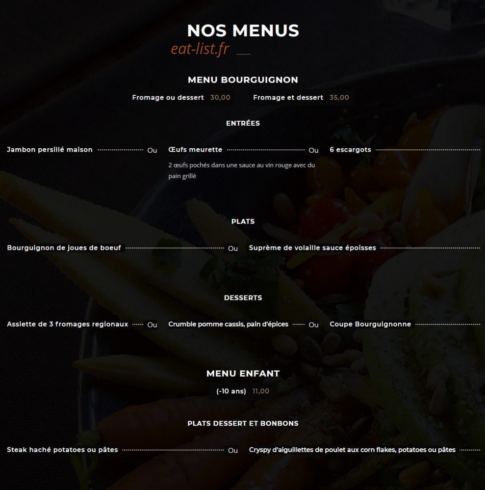 Le Galion — carte page 3
