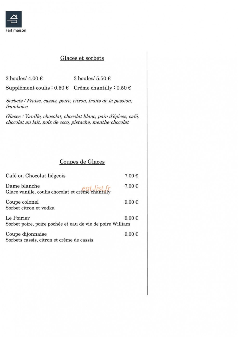 Le tast' vin — carte page 9