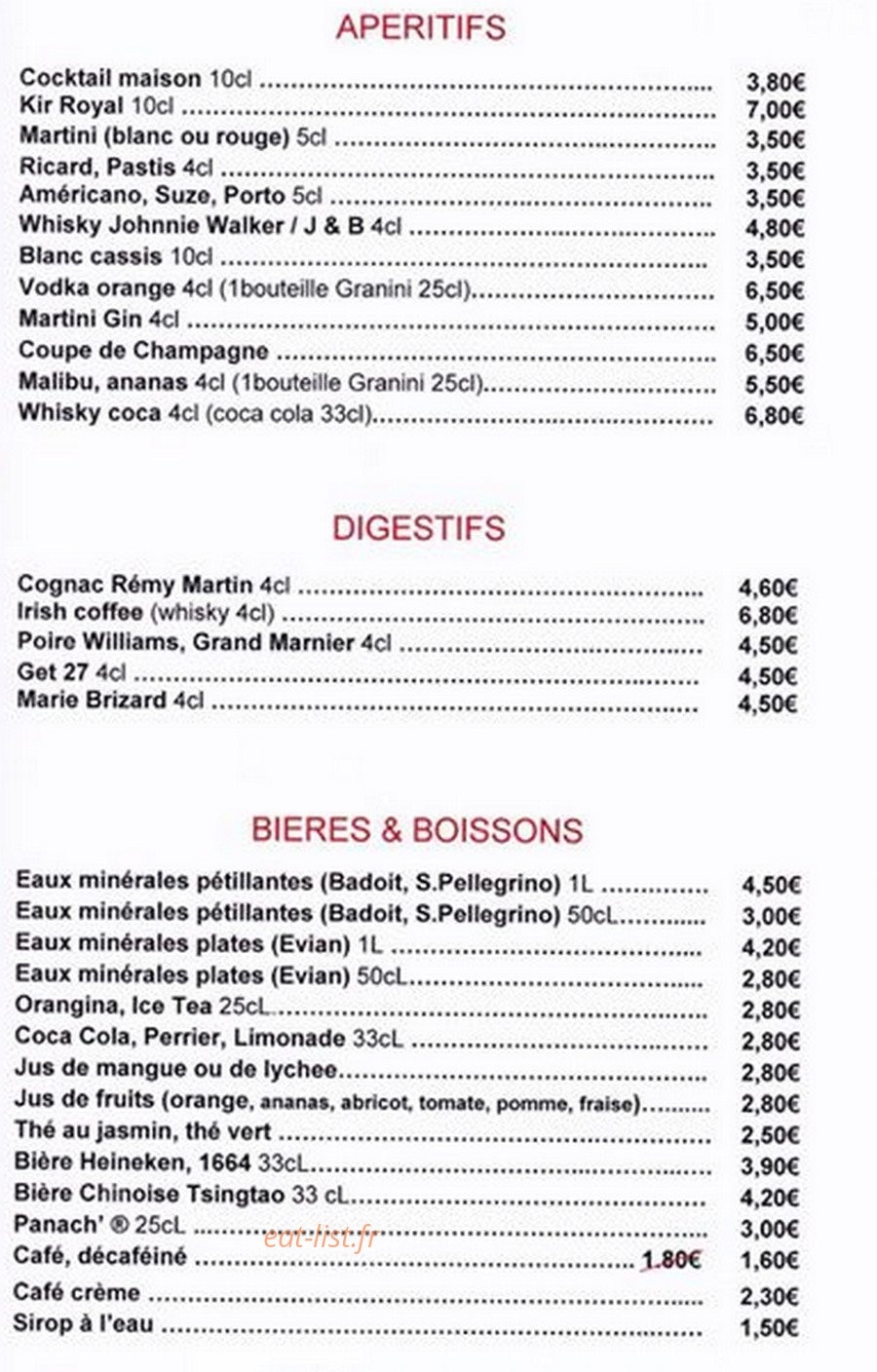 Lotus de beaune — carte page 8