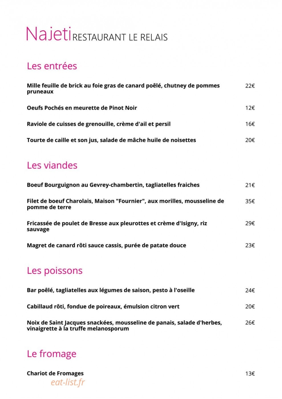 Najeti — carte page 1