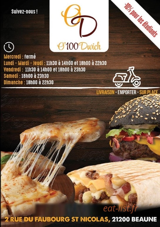 O'100Dwich — carte page 1