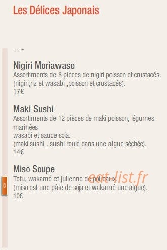 Sushikai — carte page 7