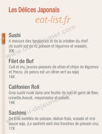 Sushikai — carte page 6