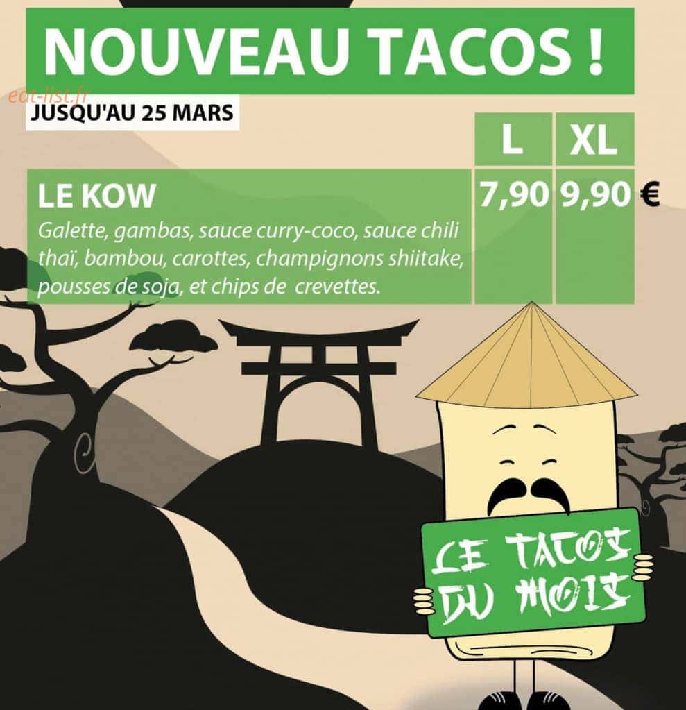 Tac' House — carte page 1