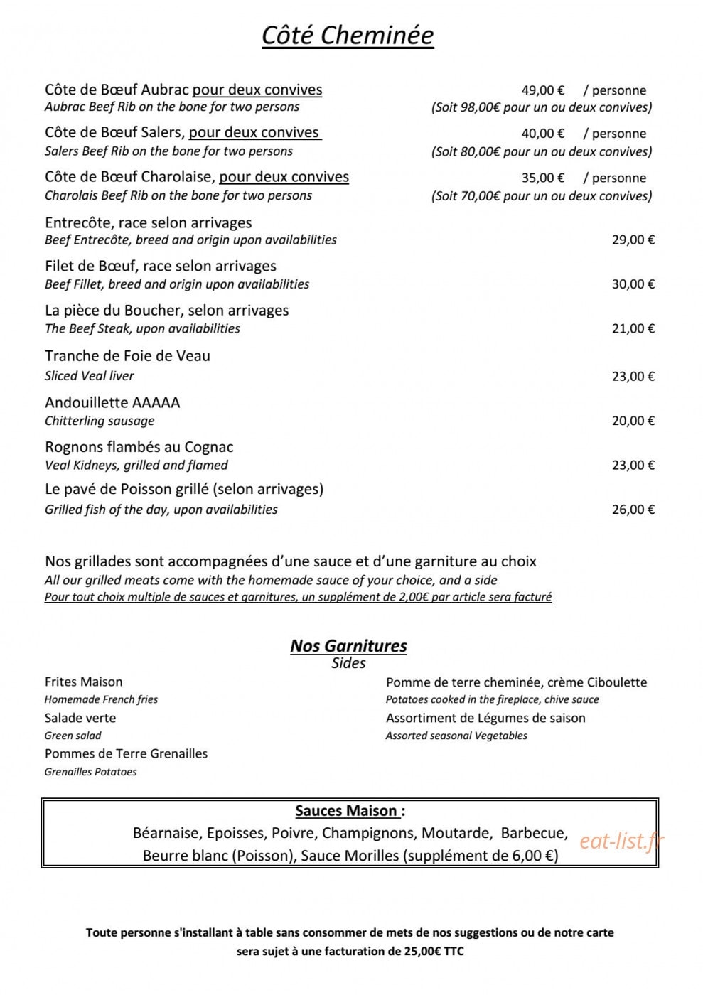 La Garaudière — carte page 1