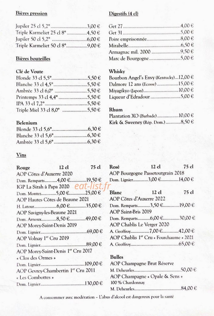 Le 1930 — carte page 2