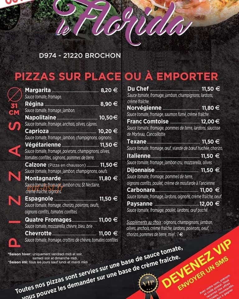 Le Florida — carte page 1