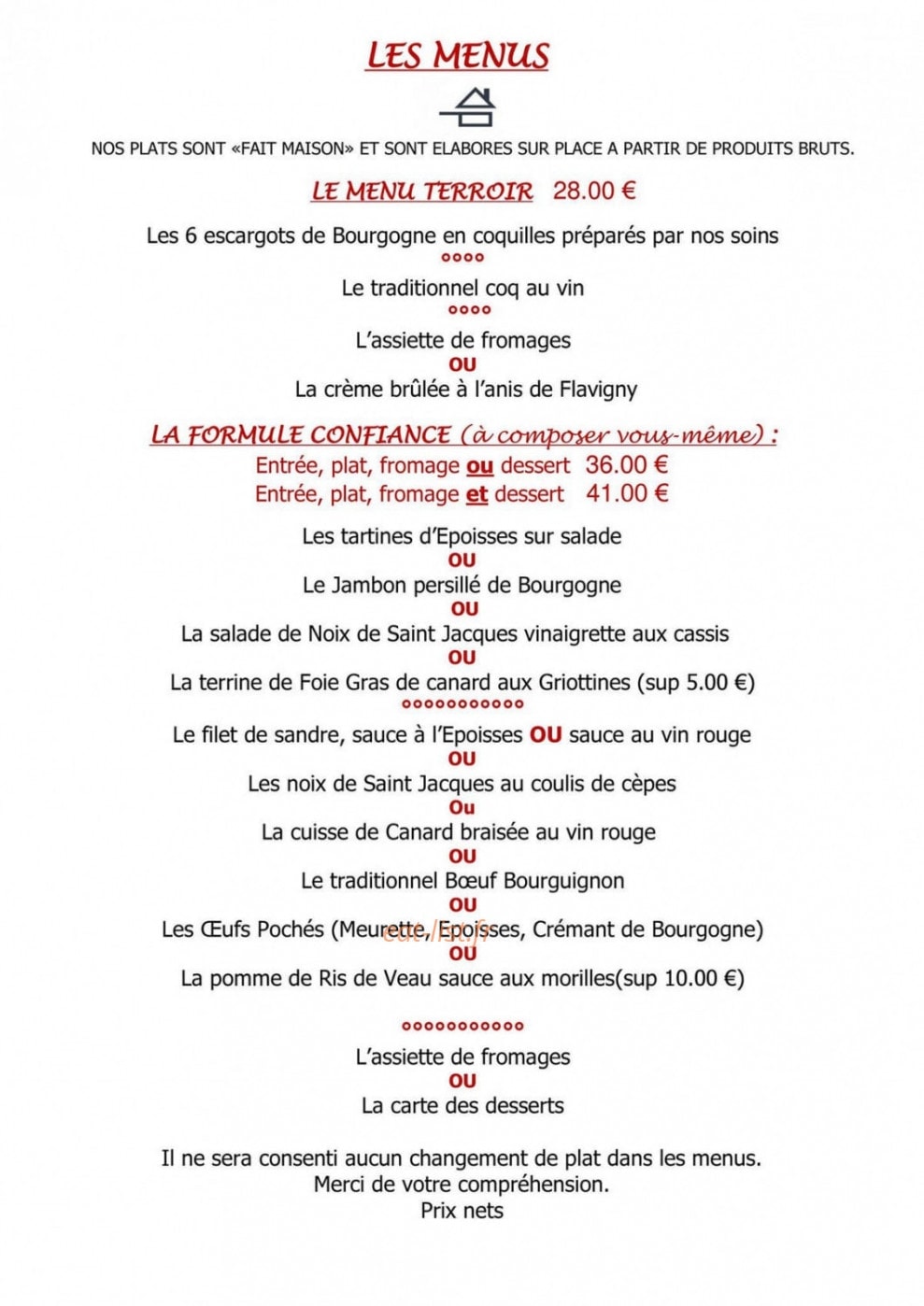 Le Chambolle — carte page 1