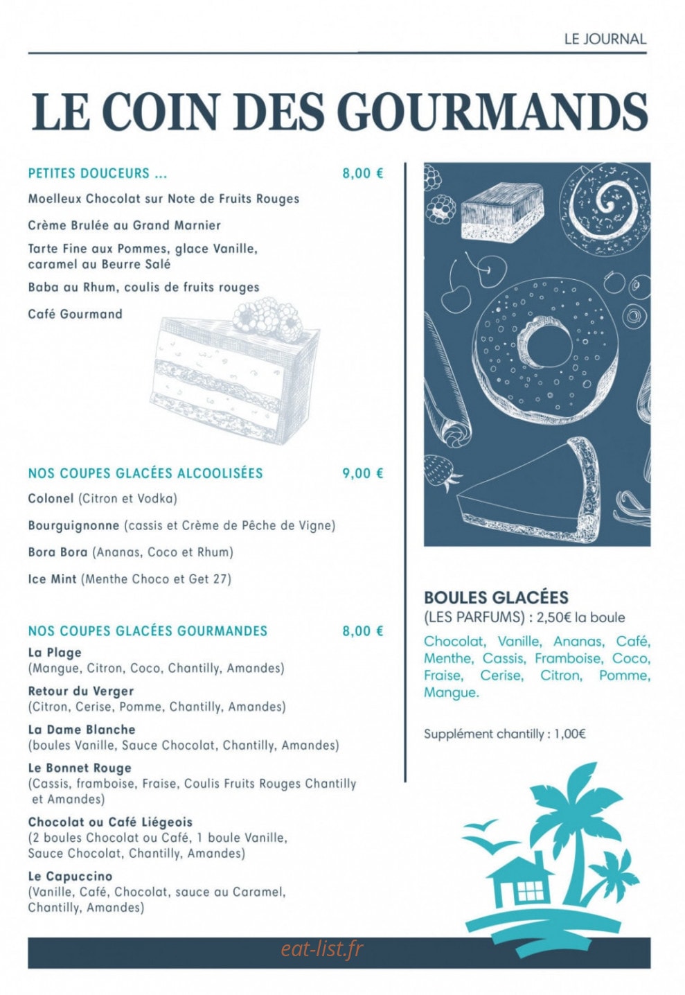 La Plage de Sathenay — carte page 4